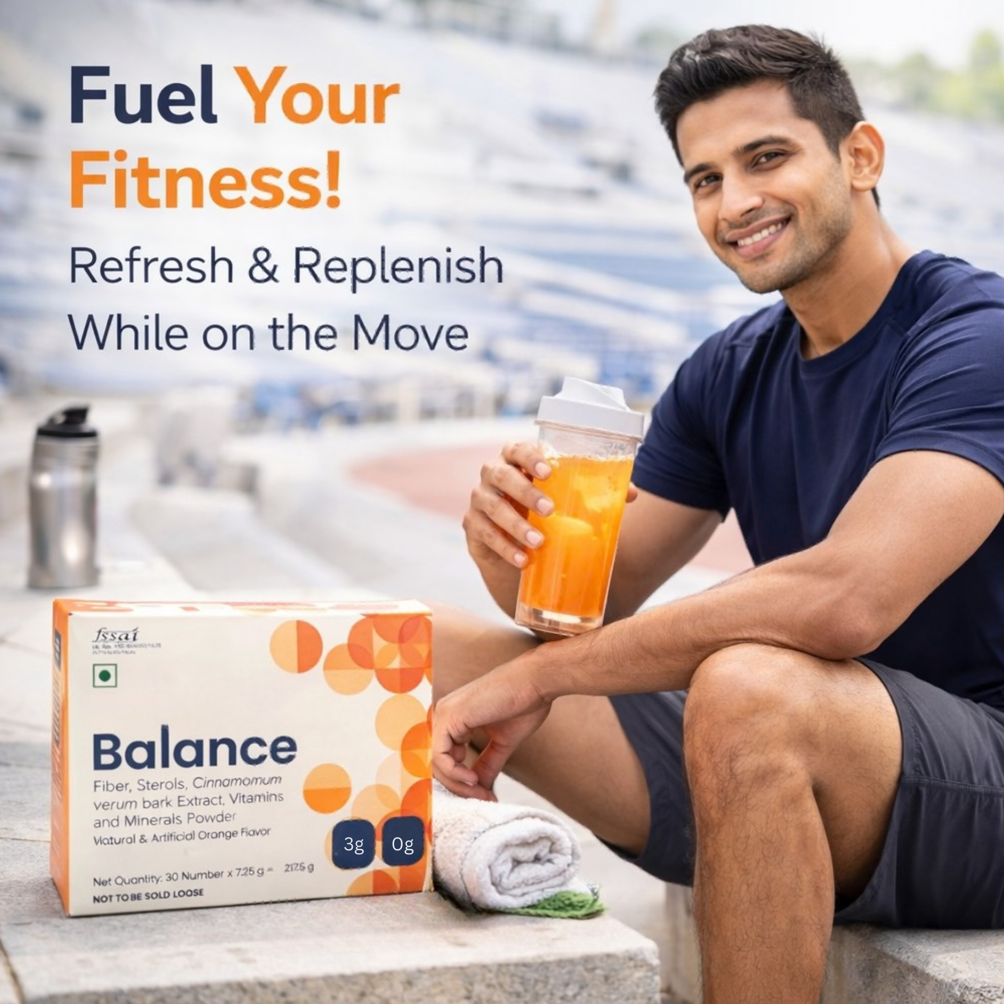 Feel Great Pack Balance 60 Sachets Unimate Lemon and Ginger 30 Sachets Diamond Bottle For Adults