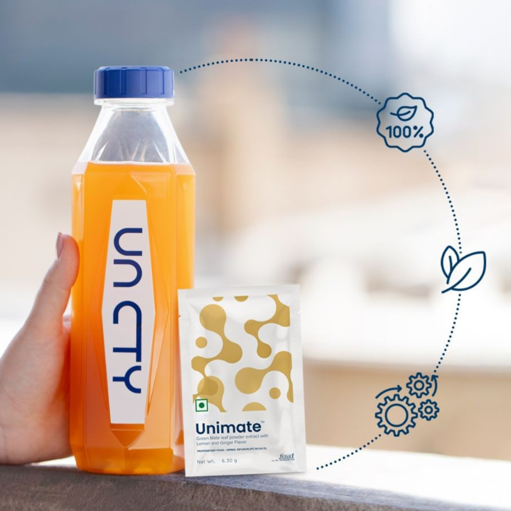 Unicity Balance and Unimate Combo Pack 1 Box Each 30 Sachets per Box Fiber Sterols Yerba Mate Extract Vitamins and Minerals Adult Daily Use Pack