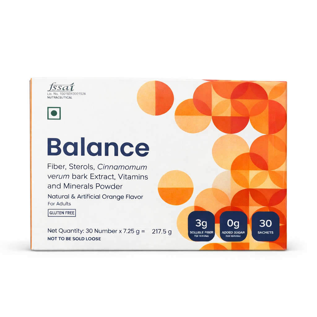 Unicity Balance Fiber Sterols Cinnamon Bark Extract Sachets 30 Sachets Box Vitamins and Minerals Adult Daily Use Pack